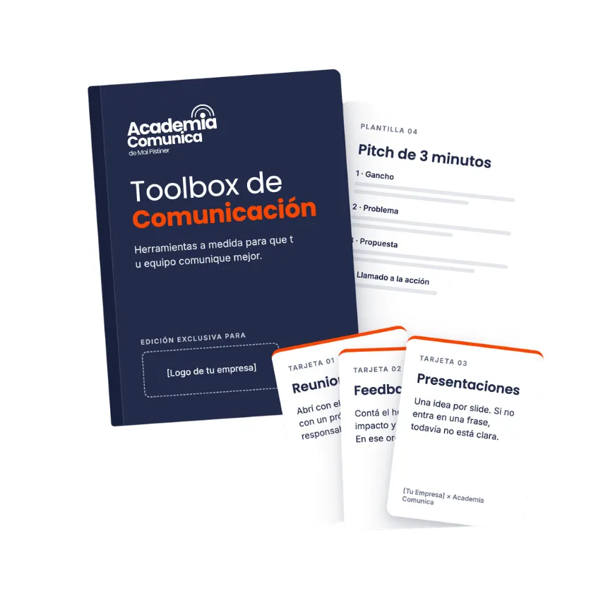 Academia Comunicación Tool Box customizado para cada empresa
